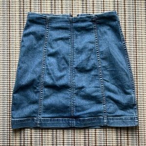 Free People Denim Skirt
